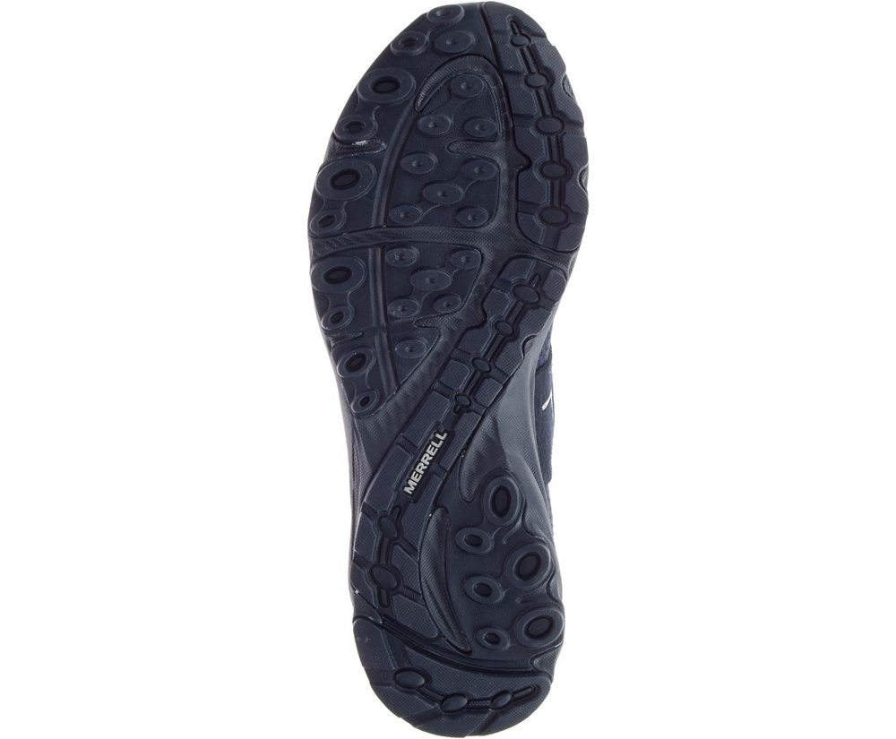 Zapatos De Seguridad Hombre - Merrell Tirana Laceless - Azul Marino - CYWO-85761